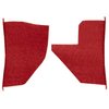 T1769202 1955-59 Chevrolet/GMC Truck; Carpet Kick Panel Inserts; w/o Cardboard Backing; Daytona; Red - image 2