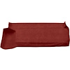 T1769402 1967-72 Chevrolet/GMC Truck; Gas Tank Cover; Molded; Raylon Loop Material; Red - image 1