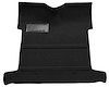 T2207401 1955-59 GM Pickup; Reg Cab; Molded Carpet Kit; Loop; Mass Back; w/o Holes; Auto/3-Speed; Low Hump; 2WD; Black - image 1