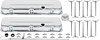 T3045 Chevrolet Engine Dress Up Set, Chrome, Low Profile Valve Covers, T-Bolts, Big Block - image 1