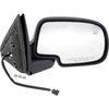 T307030 1999-2002 Silverado, Sierra, SUV; Power Mirror; with Heat; Chrome Cover; RH Passenger Side - image 2