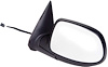 T307035 1999-02 Chevrolet/GMC Silverado/Sierra/SUV; Power Remote Mirror; Non-Heat; Black with Chrome Cap; LH - image 1