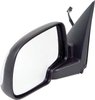 T307035 1999-02 Chevrolet/GMC Silverado/Sierra/SUV; Power Remote Mirror; Non-Heat; Black with Chrome Cap; LH - image 2