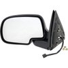 T307035 1999-02 Chevrolet/GMC Silverado/Sierra/SUV; Power Remote Mirror; Non-Heat; Black with Chrome Cap; LH - image 3