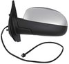 T307041 2007-2014 Chevrolet Suburban, Tahoe w/ Off-Road Package, Power Mirror, Satin Chrome, Heated, w/out Puddle Light, LH - image 2
