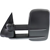 T307054 Textured Black Finish; 1999-02 Chevrolet/GMC Silverado, Sierra; 2000-02 SUV; Manual Towing Mirror; LH - image 1