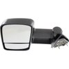 T307054 Textured Black Finish; 1999-02 Chevrolet/GMC Silverado, Sierra; 2000-02 SUV; Manual Towing Mirror; LH - image 4