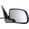 T307061 Power Mirror; 2003-07 Chevrolet, GMC Silverado, Sierra, 2003-06 Avalanche, SUV; With Heat; Power Folding; Signal on - image 2