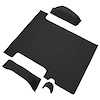 T3311301 1967-72 Chevrolet/GMC Suburban, Cargo Area, 4-Piece Set, Molded Wheel Well Covers, Standard Backing, Vinyl, Black - image 1