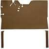 T3742328 1947-55 GM Pickup; Reg Cab; Die-Cut Vinyl Flooring Kit; w/Stock Seat Riser; Auto/3-Speed; Low Hump; 2WD; Beige - image 1