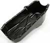 T5101 1980-84 Small Block Chevrolet Black 4 Quart Oil Pan (Passenger Side Dipstick Location) - image 1