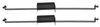 T5503 1955-58 Chevrolet Cameo; Bedside Vertical Support Brace Set; Pair - image 2
