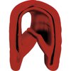 T5BRTRED Door Jamb Vinyl Windlace , Bright Red , Snap On Double Lip Style , 20 Foot Roll - image 3