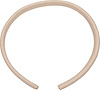 T5PARCH Door Jamb Vinyl Windlace; Tan, Beige, Dk Parchment; Snap On Double Lip Style; 20 Foot Length - image 1