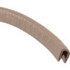 T5PARCH Door Jamb Vinyl Windlace; Tan, Beige, Dk Parchment; Snap On Double Lip Style; 20 Foot Length - image 4