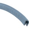 T5SILBLUE Door Jamb Vinyl Windlace; Silver Blue Metallic; Snap On Double Lip Style; 20 Foot Length - image 3