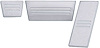 T6243 1984-96 Chevy, GMC C/K Pickup, Blazer/Jimmy, Suburban, Tahoe, Yukon; Billet Aluminum Pedal Set; with Auto Trans; 3 Piece S - image 1