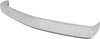 T70015 1988-98 Chevrolet, GMC Truck; Front Bumper; Chrome; with Impact Strip Holes; Without Auxiliary Air Intake Openings - image 2