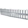 T70047 Front Grill 1981-82 Chevrolet Pickup, Blazer, Suburban; w/Chrome Center Bar; Argent Silver - image 2