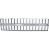 T70047 Front Grill 1981-82 Chevrolet Pickup, Blazer, Suburban; w/Chrome Center Bar; Argent Silver - image 3