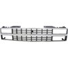 T70053 1988-93 Chevy C/K GMT400 Pickup, Blazer, Suburban; Front Grill; Dual Composite Headlamps; Chrome - image 2