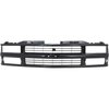 T70056 1994-2000 Chevrolet GMT400 Series Truck; Front Grill; Dual Composite Headlamps; Black - image 3