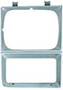 T70073 1983-84 Chevrolet; GMC; Pickup; Blazer; Jimmy; Suburban; Headlamp Bezel; Single Headlamp; Argent Silver; RH, Passenger Si - image 1