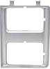 T70078 1985-88 Chevrolet/GMC Truck/SUV; Headlamp Bezel; With Dual Headlamps; With Chrome Grill; Silver; LH - image 1