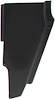 T70151 1967-72 Chevrolet, GMC Pickup Truck; B-Pillar Repair Panel; Front Door; Lower; LH - image 1