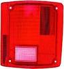 T70266 1973-91 Chevrolet, GMC Truck; Tail Light Lens; w/o Chrome Trim; Passenger Side - image 1