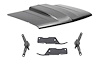 T70312K 2 in. Rise Cowl Induction Hood Kit for 1988-00 Chevy/GMC Trucks, Blazer, Jimmy, Tahoe, Yukon - image 1