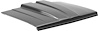 T70315 Cowl Induction Hood-1982-93 Chevy, GMC; S-10, S-15, Blazer, Jimmy; 2" Rise Stamped Steel; Bolt On - image 1
