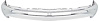 T70381 1999-02 Chevy Silverado, 2001-06 Suburban, Tahoe; Front Bumper; Chrome; without Air Holes - image 1