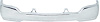 T70383 1999-02 GMC Sierra, Yukon, Yukon XL; Front Bumper; Chrome; without Air Holes - image 1