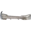 T70383 1999-02 GMC Sierra, Yukon, Yukon XL; Front Bumper; Chrome; without Air Holes - image 4