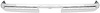 T70397 Rear Bumper 1981-91 Chevy Fleetside Pickup, Blazer, Suburban; Chrome; with Impact Strip Holes - image 1