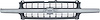 T70457 1999-06 Chevrolet GMT800 Series Truck, SUV; Front Grill; Argent Silver and Black - image 1