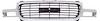 T70458 Front Grille Assembly for 1999-2002 GMC Sierra, Yukon [Chrome Shell with Black Insert] - image 1