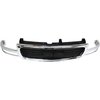 T70458 Front Grille Assembly for 1999-2002 GMC Sierra, Yukon [Chrome Shell with Black Insert] - image 4
