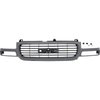 T70459 1999-02 GMC Sierra, Yukon; Front Grill; Dark Gray - image 3