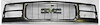 T70462 1994-99 GMC Pickup, Jimmy, Yukon, Suburban; Front Grill; Chrome/Black; w/Dual Headlamps - image 1