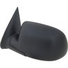 T70534 Manual Mirror; 1999-07 Chevrolet, GMC Truck, 2000-06 Suburban, Tahoe, Yukon, 2002-06 Avalanche, Escalade; Black - image 3