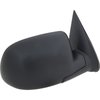 T70535 Manual Mirror; 1999-07 Chevrolet, GMC Truck, 2000-06 Suburban, Tahoe, Yukon, 2002-06 Avalanche, Escalade; Black - image 3