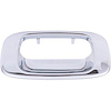 T70590C 1999-2007 Chevy, GMC; Silverado, Sierra Pickup; Tailgate Handle Bezel; Chrome - image 1