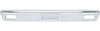 T70601 1981-82 GM Truck; Front Bumper; With Impact Strip Holes; Chrome - image 2
