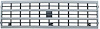 T70611 1989-91 Chevrolet R/V-Series Pickup, Blazer, Suburban; Front Grill; Single Headlamps; Argent Silver - image 1