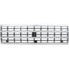 T70611 1989-91 Chevrolet R/V-Series Pickup, Blazer, Suburban; Front Grill; Single Headlamps; Argent Silver - image 2