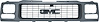 T70614 Front Grille with Sealed Beam Headlamps 1994-02 GMC Truck C2500, Yukon, Jimmy - image 1