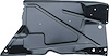 T70652 1955-57 Chevrolet, GMC Truck; Inner Fender Skirt; Drivers Side; EDP Coated - image 1