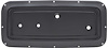 T70707 1964-66 Chevrolet, GMC Pickup, Suburban; Interior Door Panel; Stamped Steel; LH Driver Side - image 1